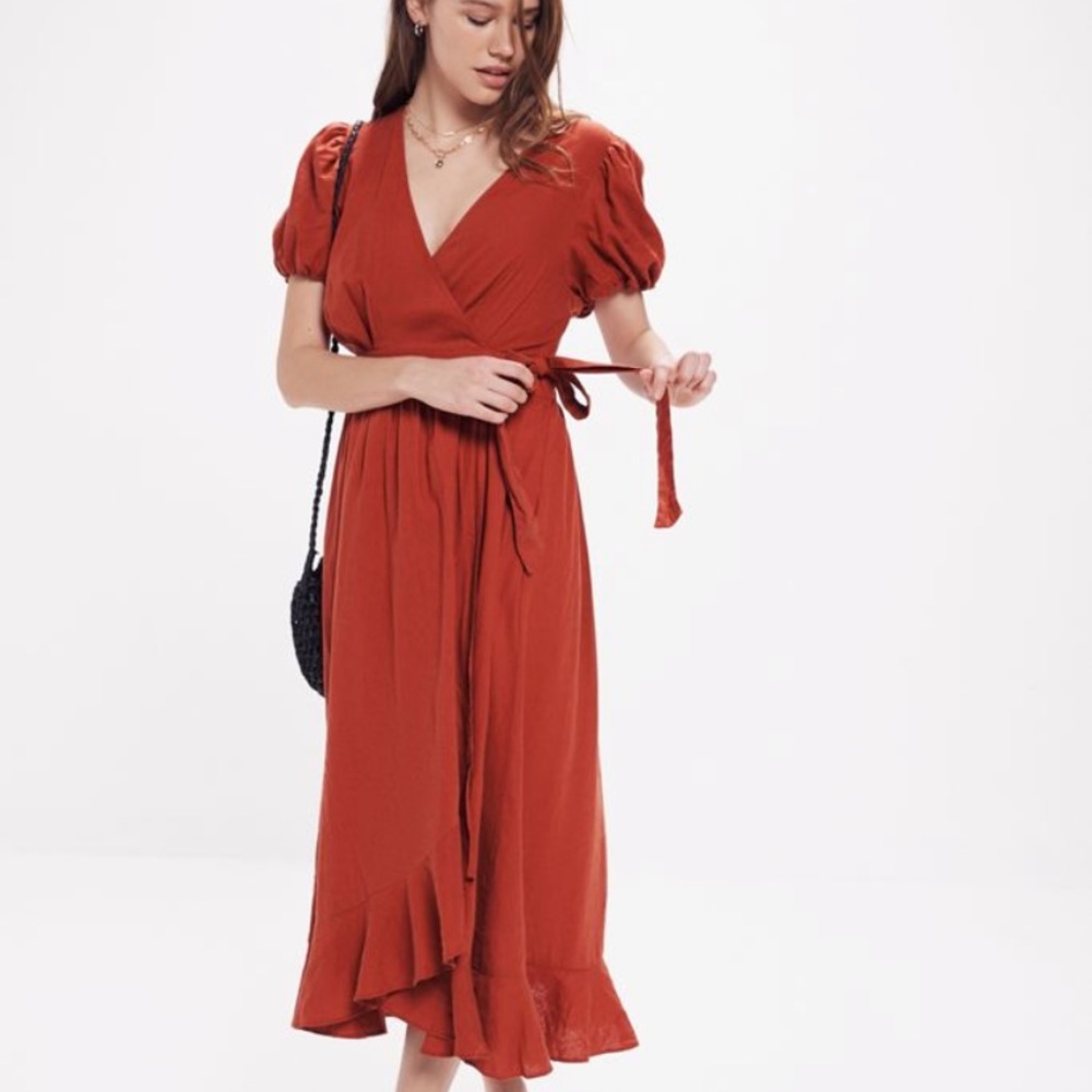 Urban Outfitters Almalfi Wrap Dress